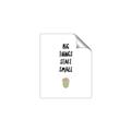 Picture of Big Things Start Small _GroupedProduct_Rectangle_Portrait_Mini_ _GroupedProduct_Rectangle_Portrait_Unframed_Print_Only_
