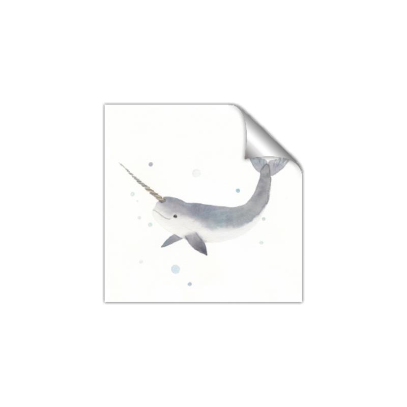 Picture of Narwhal _GroupedProduct_Square_Mini_ _GroupedProduct_Square_Unframed_Print_Only_
