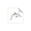 Picture of Dolphin _GroupedProduct_Square_Mini_ _GroupedProduct_Square_Unframed_Print_Only_