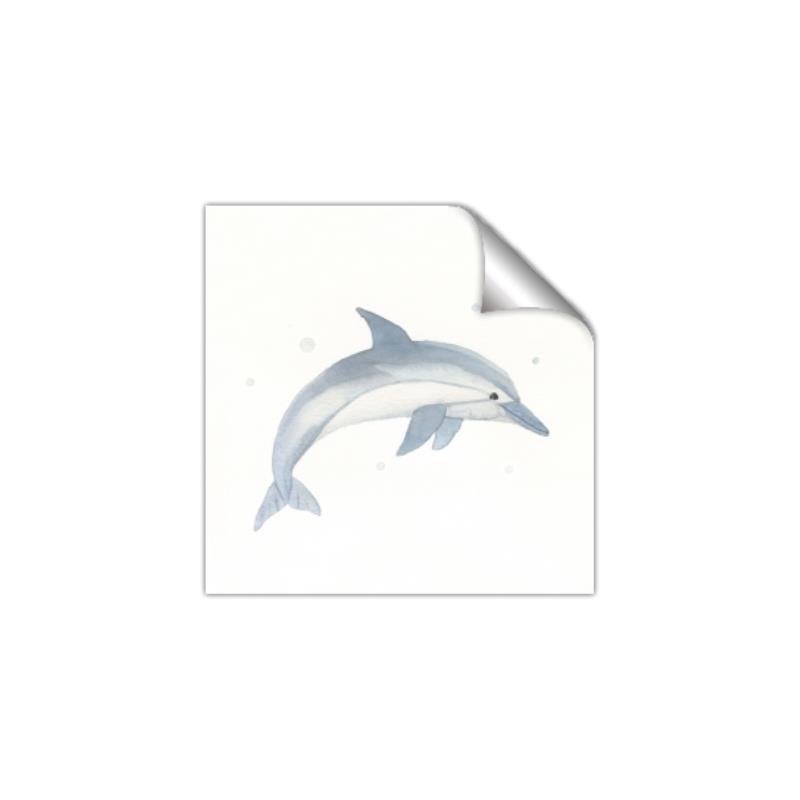 Picture of Dolphin _GroupedProduct_Square_Mini_ _GroupedProduct_Square_Unframed_Print_Only_
