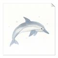 Picture of Dolphin _GroupedProduct_Square_Mini_ _GroupedProduct_Square_Unframed_Print_Only_