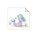 Picture of Blue Hair Mermaid _GroupedProduct_Square_Mini_ _GroupedProduct_Square_Unframed_Print_Only_