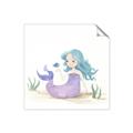 Picture of Blue Hair Mermaid _GroupedProduct_Square_Mini_ _GroupedProduct_Square_Unframed_Print_Only_