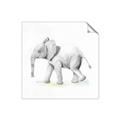 Picture of Jungle Elephant _GroupedProduct_Square_Mini_ _GroupedProduct_Square_Unframed_Print_Only_