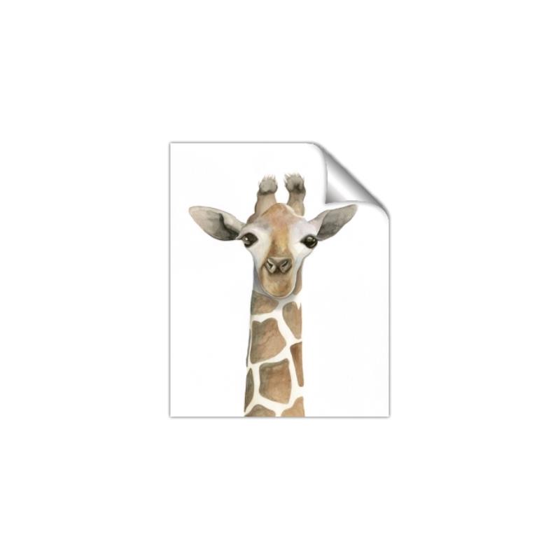 Picture of Giraffe Peekaboo _GroupedProduct_Rectangle_Portrait_Mini_ _GroupedProduct_Rectangle_Portrait_Unframed_Print_Only_