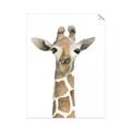 Picture of Giraffe Peekaboo _GroupedProduct_Rectangle_Portrait_Mini_ _GroupedProduct_Rectangle_Portrait_Unframed_Print_Only_