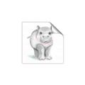 Picture of Tiny Hippo _GroupedProduct_Square_Mini_ _GroupedProduct_Square_Unframed_Print_Only_