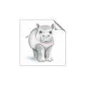 Picture of Tiny Hippo _GroupedProduct_Square_Mini_ _GroupedProduct_Square_Unframed_Print_Only_