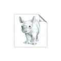 Picture of Tiny Rhino _GroupedProduct_Square_Mini_ _GroupedProduct_Square_Unframed_Print_Only_