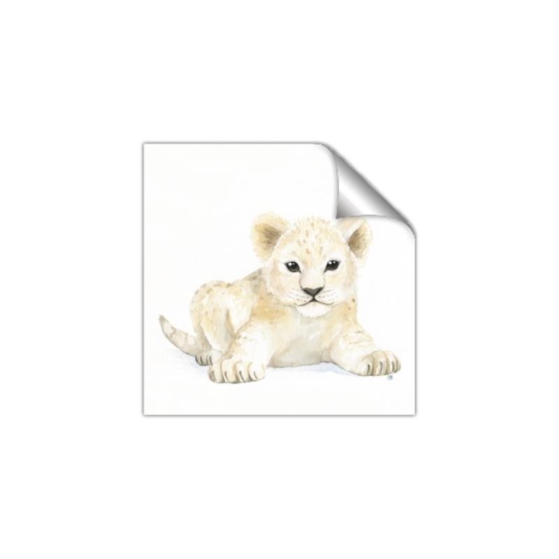 Picture of Tiny Lion _GroupedProduct_Square_Mini_ _GroupedProduct_Square_Unframed_Print_Only_