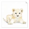Picture of Tiny Lion _GroupedProduct_Square_Mini_ _GroupedProduct_Square_Unframed_Print_Only_