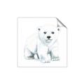 Picture of Tiny Polar Bear _GroupedProduct_Square_Mini_ _GroupedProduct_Square_Unframed_Print_Only_