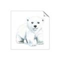 Picture of Tiny Polar Bear _GroupedProduct_Square_Mini_ _GroupedProduct_Square_Unframed_Print_Only_