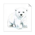 Picture of Tiny Polar Bear _GroupedProduct_Square_Mini_ _GroupedProduct_Square_Unframed_Print_Only_