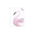Picture of Pink Swan _GroupedProduct_Rectangle_Portrait_Mini_ _GroupedProduct_Rectangle_Portrait_Unframed_Print_Only_