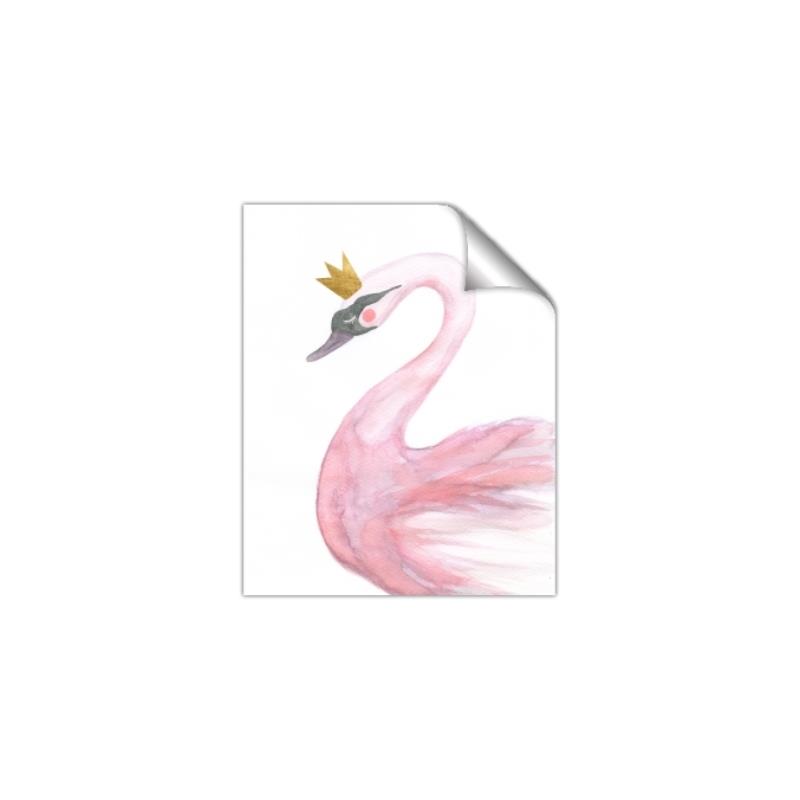 Picture of Pink Swan Queen  _GroupedProduct_Rectangle_Portrait_Mini_ _GroupedProduct_Rectangle_Portrait_Unframed_Print_Only_