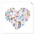 Picture of Colorful Heart II  _GroupedProduct_Square_Mini_ _GroupedProduct_Square_Unframed_Print_Only_