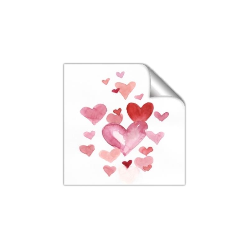 Picture of Red Hearts _GroupedProduct_Square_Mini_ _GroupedProduct_Square_Unframed_Print_Only_