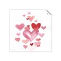 Picture of Red Hearts _GroupedProduct_Square_Mini_ _GroupedProduct_Square_Unframed_Print_Only_
