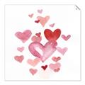Picture of Red Hearts _GroupedProduct_Square_Mini_ _GroupedProduct_Square_Unframed_Print_Only_