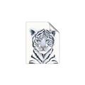 Picture of White Tiger Babe _GroupedProduct_Rectangle_Portrait_Mini_ _GroupedProduct_Rectangle_Portrait_Unframed_Print_Only_