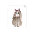 Picture of Bunny Bow _GroupedProduct_Rectangle_Portrait_Mini_ _GroupedProduct_Rectangle_Portrait_Unframed_Print_Only_
