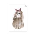 Picture of Bunny Bow _GroupedProduct_Rectangle_Portrait_Mini_ _GroupedProduct_Rectangle_Portrait_Unframed_Print_Only_