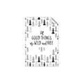 Picture of Good Things are Wild & Free _GroupedProduct_Rectangle_Portrait_Mini_ _GroupedProduct_Rectangle_Portrait_Unframed_Print_Only_