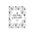 Picture of Good Things are Wild & Free _GroupedProduct_Rectangle_Portrait_Mini_ _GroupedProduct_Rectangle_Portrait_Unframed_Print_Only_