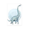 Picture of Brontosaurus _GroupedProduct_Rectangle_Portrait_Mini_ _GroupedProduct_Rectangle_Portrait_Unframed_Print_Only_