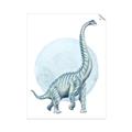 Picture of Brontosaurus _GroupedProduct_Rectangle_Portrait_Mini_ _GroupedProduct_Rectangle_Portrait_Unframed_Print_Only_