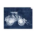 Picture of Tractor Blueprint l _GroupedProduct_Rectangle_Landscape_Mini_ _GroupedProduct_Rectangle_Landscape_Unframed_Print_Only_