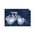 Picture of Tractor Navy I  _GroupedProduct_Rectangle_Landscape_Mini_ _GroupedProduct_Rectangle_Landscape_Unframed_Print_Only_