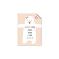 Picture of More than I can Bear Pink  _GroupedProduct_Rectangle_Portrait_Mini_ _GroupedProduct_Rectangle_Portrait_Unframed_Print_Only_