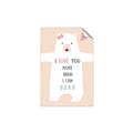 Picture of More than I can Bear Pink  _GroupedProduct_Rectangle_Portrait_Mini_ _GroupedProduct_Rectangle_Portrait_Unframed_Print_Only_