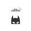 Picture of Superhero Listens II _GroupedProduct_Rectangle_Portrait_Mini_ _GroupedProduct_Rectangle_Portrait_Unframed_Print_Only_
