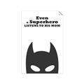Picture of Superhero Listens II _GroupedProduct_Rectangle_Portrait_Mini_ _GroupedProduct_Rectangle_Portrait_Unframed_Print_Only_