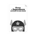 Picture of Superhero Listen I _GroupedProduct_Rectangle_Portrait_Mini_ _GroupedProduct_Rectangle_Portrait_Unframed_Print_Only_