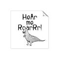 Picture of Hear me Roar Gray _GroupedProduct_Square_Mini_ _GroupedProduct_Square_Unframed_Print_Only_