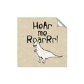 Picture of Hear me Roar Beige Bkg _GroupedProduct_Square_Mini_ _GroupedProduct_Square_Unframed_Print_Only_