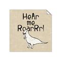 Picture of Hear me Roar Beige Bkg _GroupedProduct_Square_Mini_ _GroupedProduct_Square_Unframed_Print_Only_