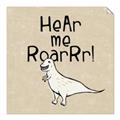 Picture of Hear me Roar Beige Bkg _GroupedProduct_Square_Mini_ _GroupedProduct_Square_Unframed_Print_Only_