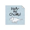 Picture of Hear me Chomp Blue Bkg _GroupedProduct_Square_Mini_ _GroupedProduct_Square_Unframed_Print_Only_