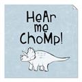 Picture of Hear me Chomp Blue Bkg _GroupedProduct_Square_Mini_ _GroupedProduct_Square_Unframed_Print_Only_
