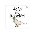 Picture of Hear me Roar Beige  _GroupedProduct_Square_Mini_ _GroupedProduct_Square_Unframed_Print_Only_