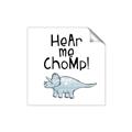 Picture of Hear me Chomp Blue _GroupedProduct_Square_Mini_ _GroupedProduct_Square_Unframed_Print_Only_