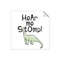 Picture of Hear me Stomp Green  _GroupedProduct_Square_Mini_ _GroupedProduct_Square_Unframed_Print_Only_
