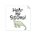 Picture of Hear me Stomp Green  _GroupedProduct_Square_Mini_ _GroupedProduct_Square_Unframed_Print_Only_