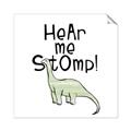 Picture of Hear me Stomp Green  _GroupedProduct_Square_Mini_ _GroupedProduct_Square_Unframed_Print_Only_