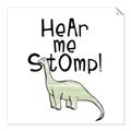 Picture of Hear me Stomp Green  _GroupedProduct_Square_Mini_ _GroupedProduct_Square_Unframed_Print_Only_